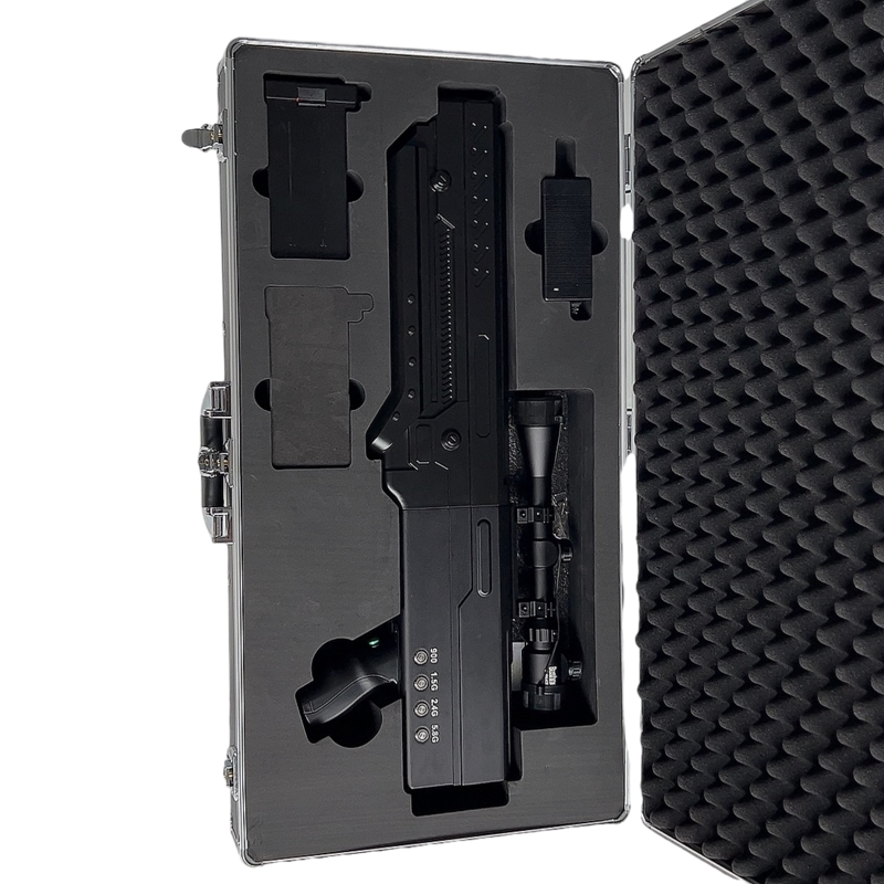  犍为手持便携式枪型低空防御反制四通道B型