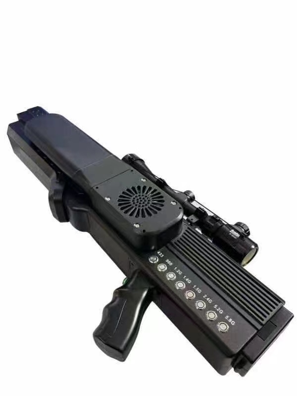  犍为手持便携式枪型低空防御反制八通道